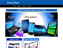 Tablet Screenshot of flamytech.com